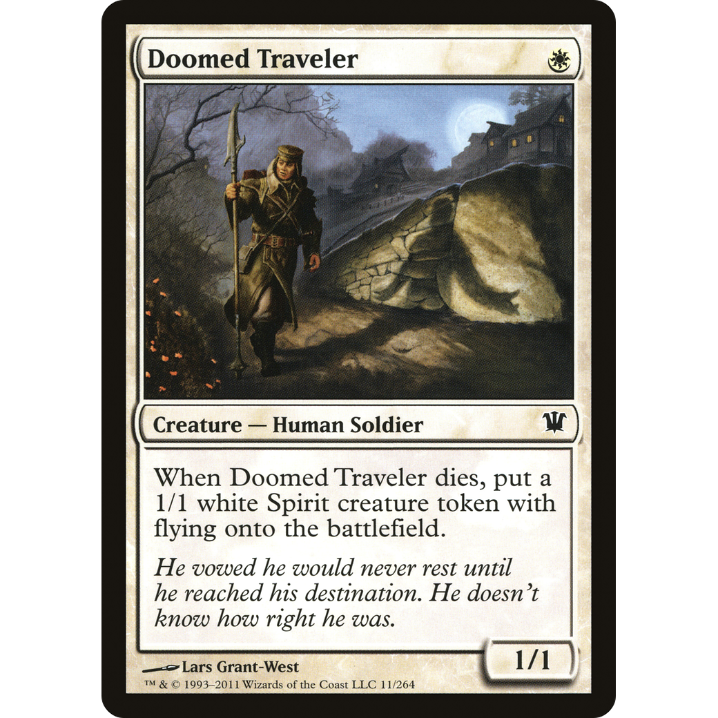 Doomed Traveler (ISD-011) - Innistrad