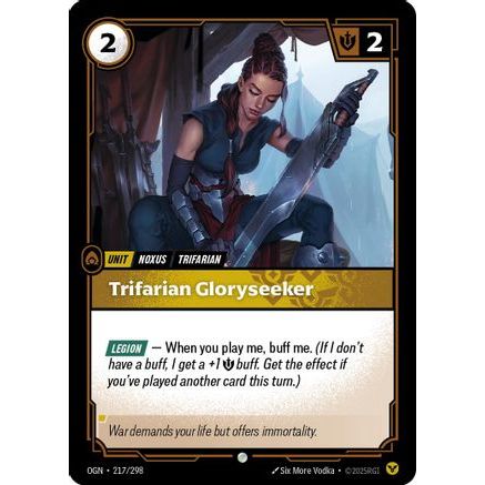 Trifarian Gloryseeker (217/298) - Origins