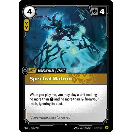 Spectral Matron (226/298) - Origins