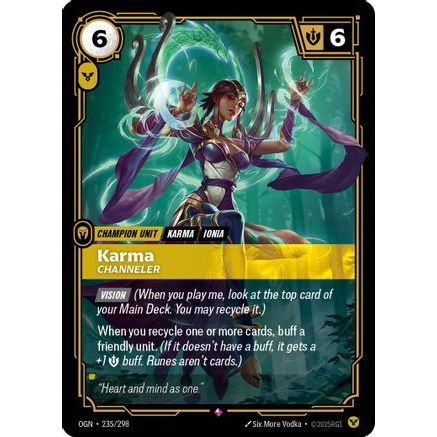 Karma - Channeler (235/298) - Origins Foil