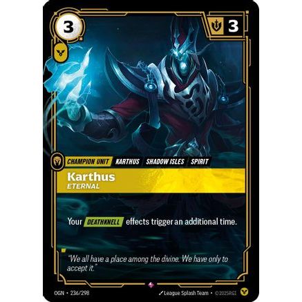Karthus - Eternal (236/298) - Origins Foil