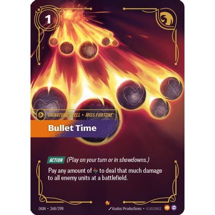 Bullet Time (268/298) - Origins Foil