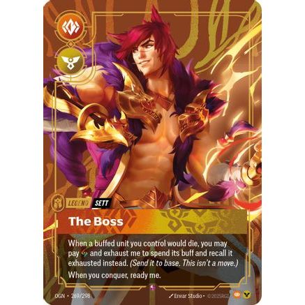 Sett - The Boss (269/298) - Origins Foil