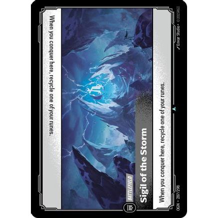 Sigil of the Storm (287/298) - Origins Foil