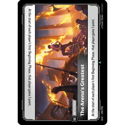 The Arena's Greatest (290/298) - Origins