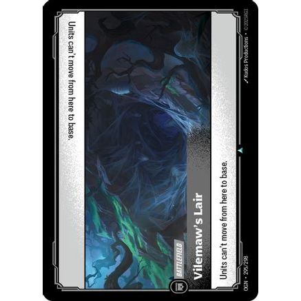 Vilemaw's Lair (295/298) - Origins