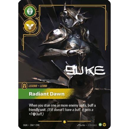 Leona - Radiant Dawn (Signature) (306*/298) - Origins Foil