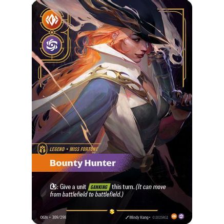 Miss Fortune - Bounty Hunter (Showcase) (309/298) - Origins Foil