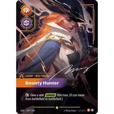 Miss Fortune - Bounty Hunter (Signature) (309*/298) - Origins Foil