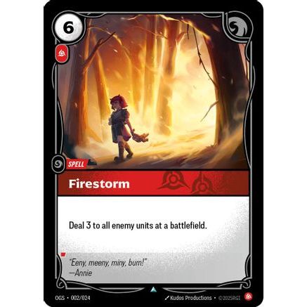 Firestorm (002/024) - Origins Proving Grounds