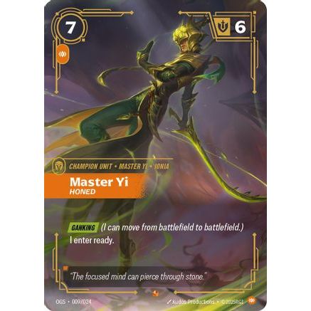Master Yi - Honed (009/024) - Origins Proving Grounds