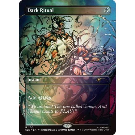 Dark Ritual (2001) (Rainbow Foil) (SLD-2001) - Secret Lair Drop Series Foil