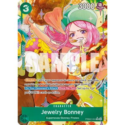 Jewelry Bonney - PRB02-004 (Alternate Art) (PRB02-004) - Premium Booster -The Best- Vol. 2 Foil
