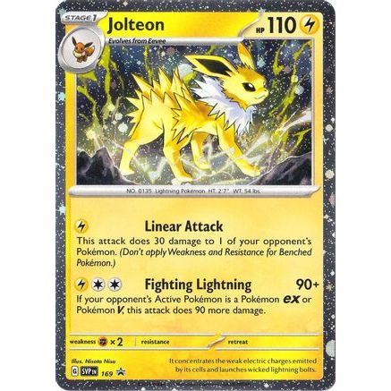 Jolteon - 169 (Cosmos Holo) 169 - SV Scarlet & Violet Promo Cards Holofoil