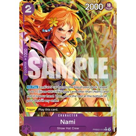Nami (Alternate Art) (PRB02-012) - Premium Booster -The Best- Vol. 2 Foil