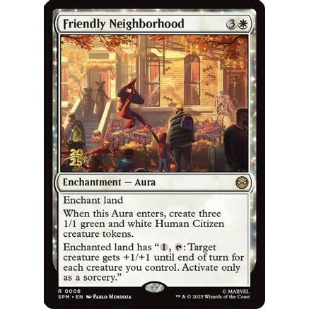 Friendly Neighborhood (PRE-008) - Prerelease Cards Foil