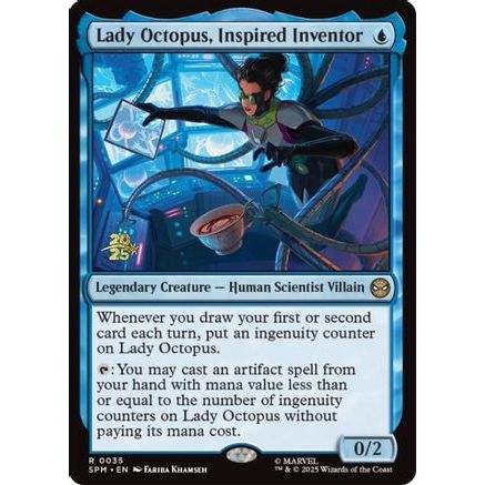 Lady Octopus, Inspired Inventor (PRE-035) - Prerelease Cards Foil