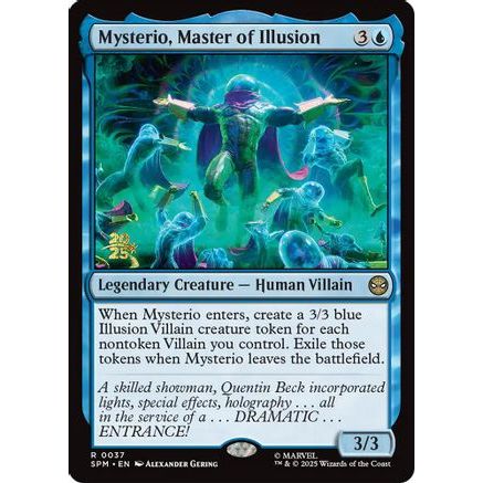 Mysterio, Master of Illusion (PRE-037) - Prerelease Cards Foil