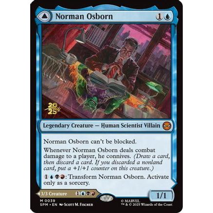 Norman Osborn (PRE-039) - Prerelease Cards Foil
