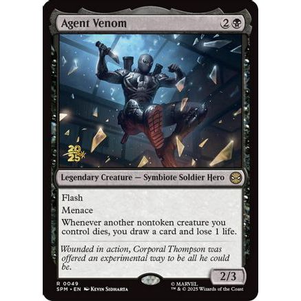 Agent Venom (PRE-049) - Prerelease Cards Foil