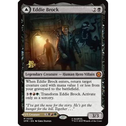 Eddie Brock (PRE-055) - Prerelease Cards Foil