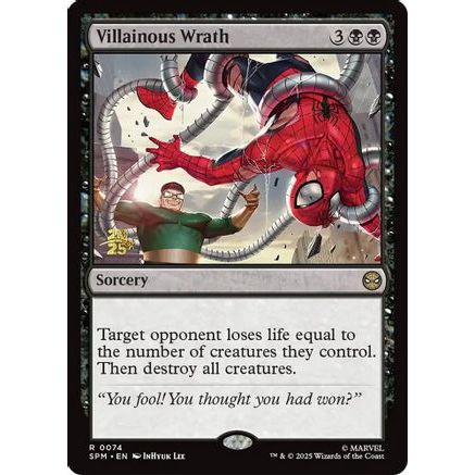 Villainous Wrath (PRE-074) - Prerelease Cards Foil