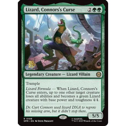 Lizard, Connors's Curse (PRE-106) - Prerelease Cards Foil