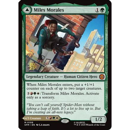 Miles Morales (PRE-108) - Prerelease Cards Foil