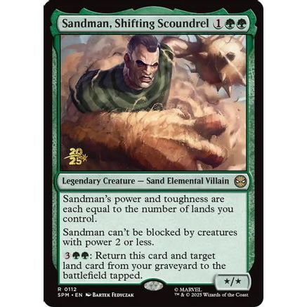 Sandman, Shifting Scoundrel (PRE-112) - Prerelease Cards Foil