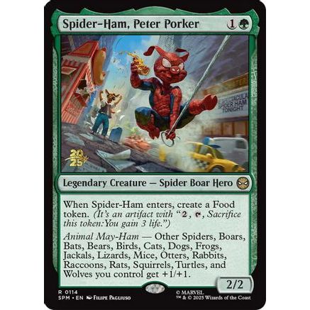 Spider-Ham, Peter Porker (PRE-114) - Prerelease Cards Foil