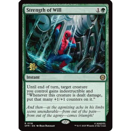Strength of Will (PRE-118) - Prerelease Cards Foil