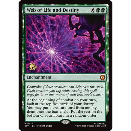 Web of Life and Destiny (PRE-122) - Prerelease Cards Foil