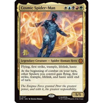 Cosmic Spider-Man (PRE-127) - Prerelease Cards Foil