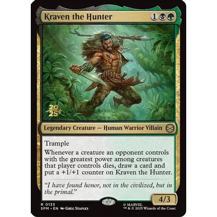 Kraven the Hunter (PRE-133) - Prerelease Cards Foil