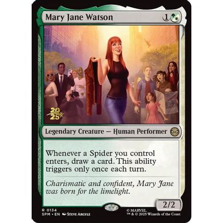 Mary Jane Watson (PRE-134) - Prerelease Cards Foil