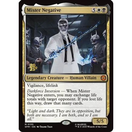Mister Negative (PRE-135) - Prerelease Cards Foil