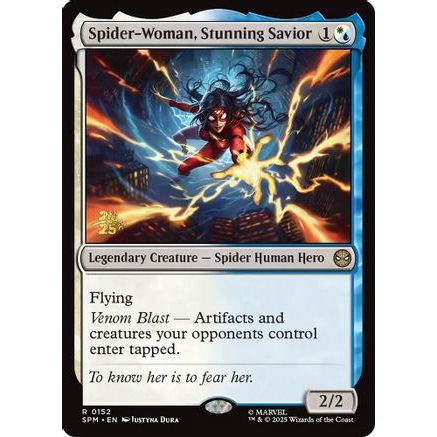 Spider-Woman, Stunning Savior (PRE-152) - Prerelease Cards Foil