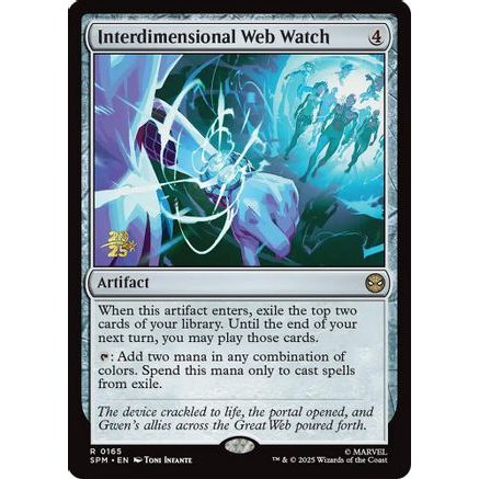Interdimensional Web Watch (PRE-165) - Prerelease Cards Foil