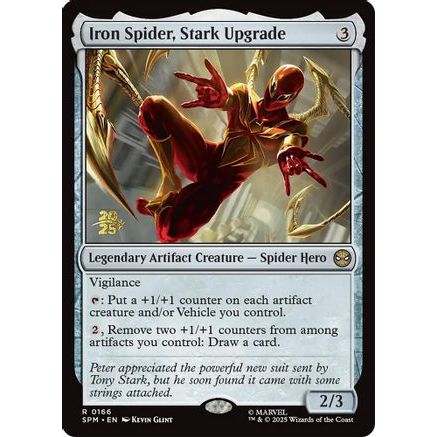 Iron Spider, Stark Upgrade (PRE-166) - Prerelease Cards Foil