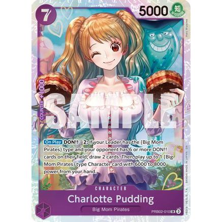 Charlotte Pudding - PRB02-010 (PRB02-010) - Premium Booster -The Best- Vol. 2 Foil