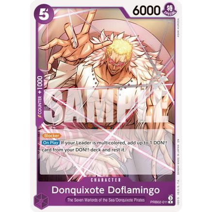 Donquixote Doflamingo (PRB02-011) - Premium Booster -The Best- Vol. 2 Foil