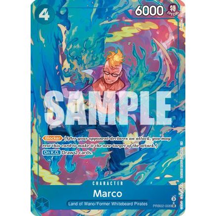 Marco (Alternate Art) (PRB02-008) - Premium Booster -The Best- Vol. 2 Foil