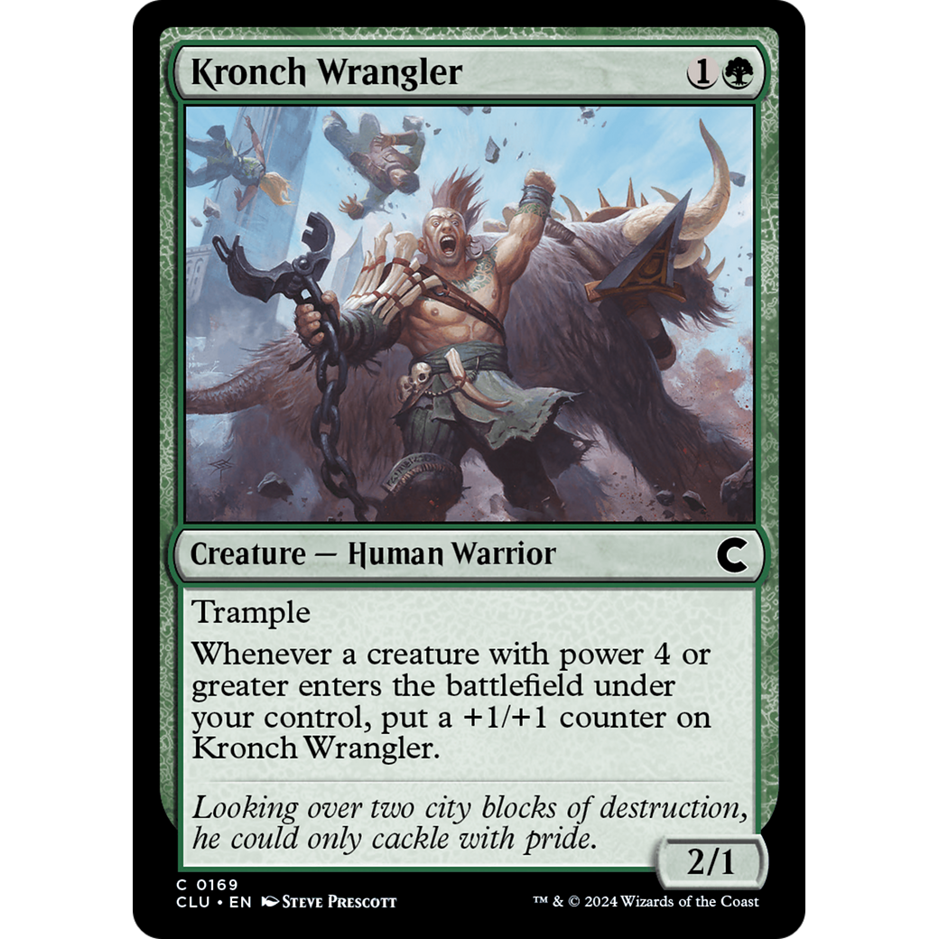 Kronch Wrangler (CLU-169) - Ravnica: Clue Edition