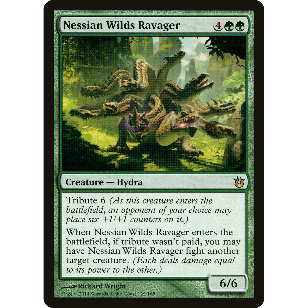 Nessian Wilds Ravager (BNG-129) - Born of the Gods Foil
