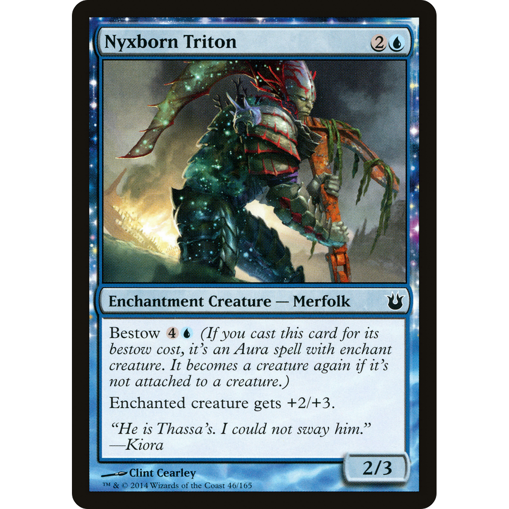 Nyxborn Triton (BNG-046) - Born of the Gods: (enchantment)