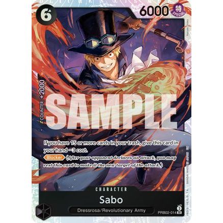Sabo - PRB02-014 (PRB02-014) - Premium Booster -The Best- Vol. 2 Foil