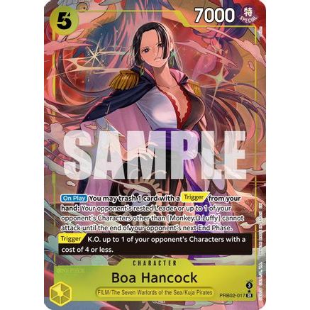 Boa Hancock (Alternate Art) (PRB02-017) - Premium Booster -The Best- Vol. 2 Foil