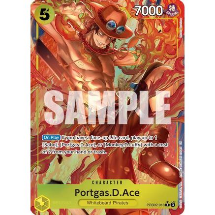 Portgas.D.Ace - PRB02-018 (Alternate Art) (PRB02-018) - Premium Booster -The Best- Vol. 2 Foil