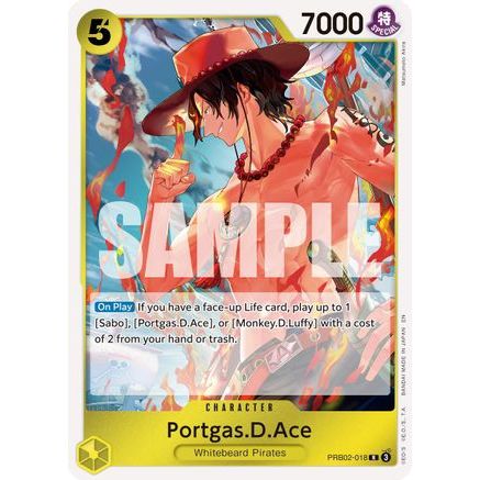 Portgas.D.Ace - PRB02-018 (PRB02-018) - Premium Booster -The Best- Vol. 2 Foil
