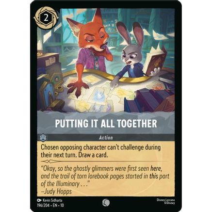 Putting It All Together (196/204) - Whispers in the Well Cold Foil